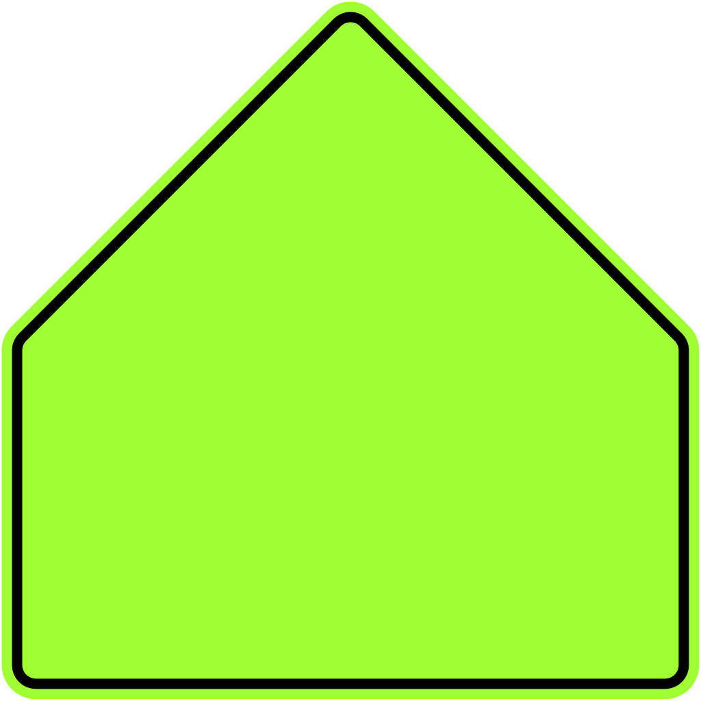 Pentagon Warning Sign - Pentagon Sign (1024x1024)