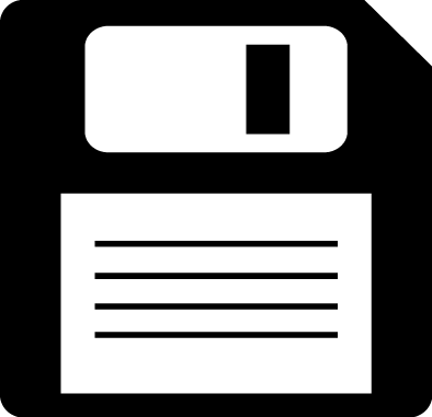 The Pentagon Uses Floppy Discs To Coordinate Intercontinental - Save Icon Transparent Background (394x381)
