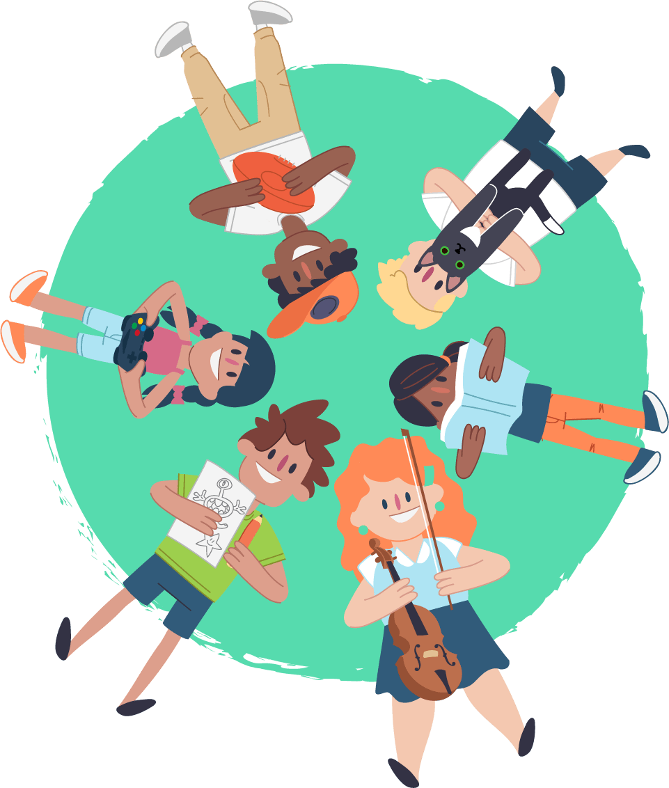 Being Ok With Being Different Kids Helpline - Different People Png (961x1132)