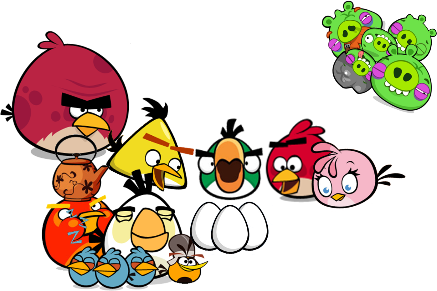 Angry Birds Rio Angry Birds Space Angry Birds Epic - Angry Birds Friends Winter (1425x959)