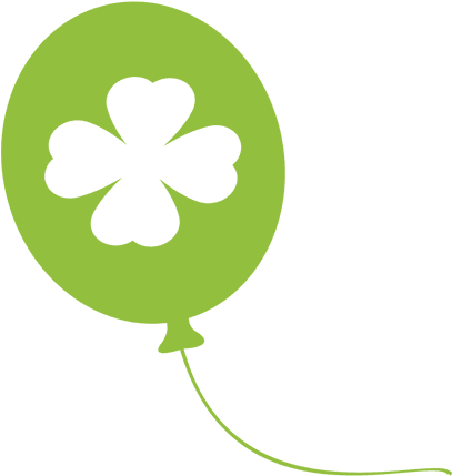 St Patrick Clover Balloon - St Patrick Day Chapeu Icon Png (512x512)