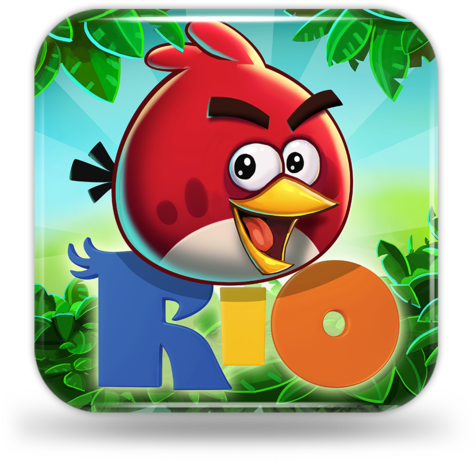 Angry Birds Rio - Angry Birds Rio App (512x512)