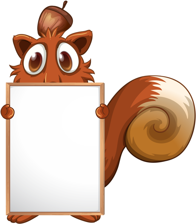 Фото, Автор Soloveika На Яндекс - Squirrel Frame Clipart (876x1024)