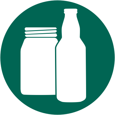 Plastic Bottles Clipart Recycling Bottle - Bottle Glass Recycle Icon (512x512)