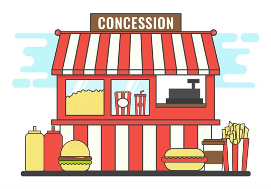 Sign Up For Concession Duty Now - Concession Stand Clipart Free (960x375)