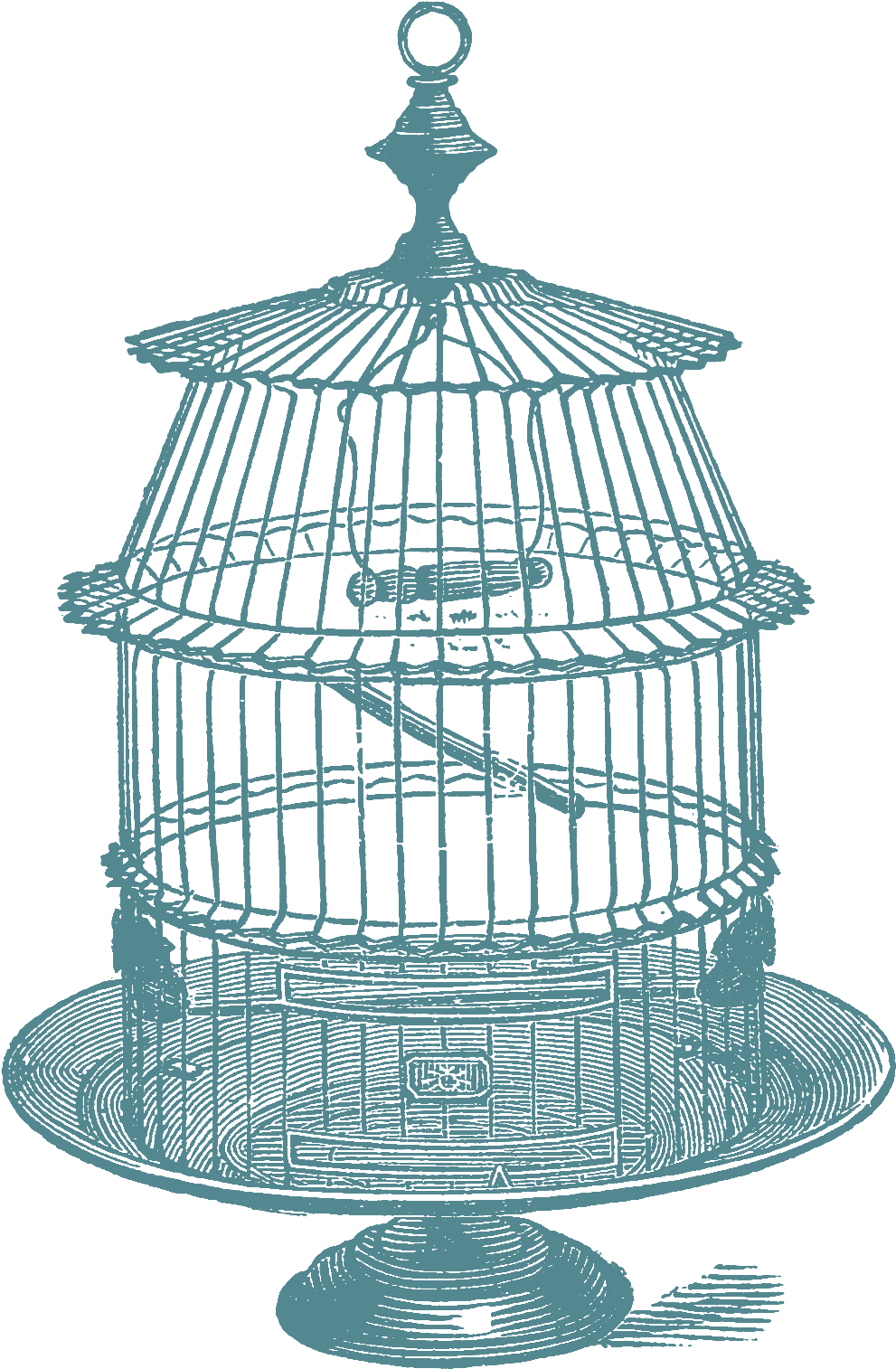 Another Set Of Bird Cage Stock Images Oh So Nifty Vintage - Birdcage (1067x1521)