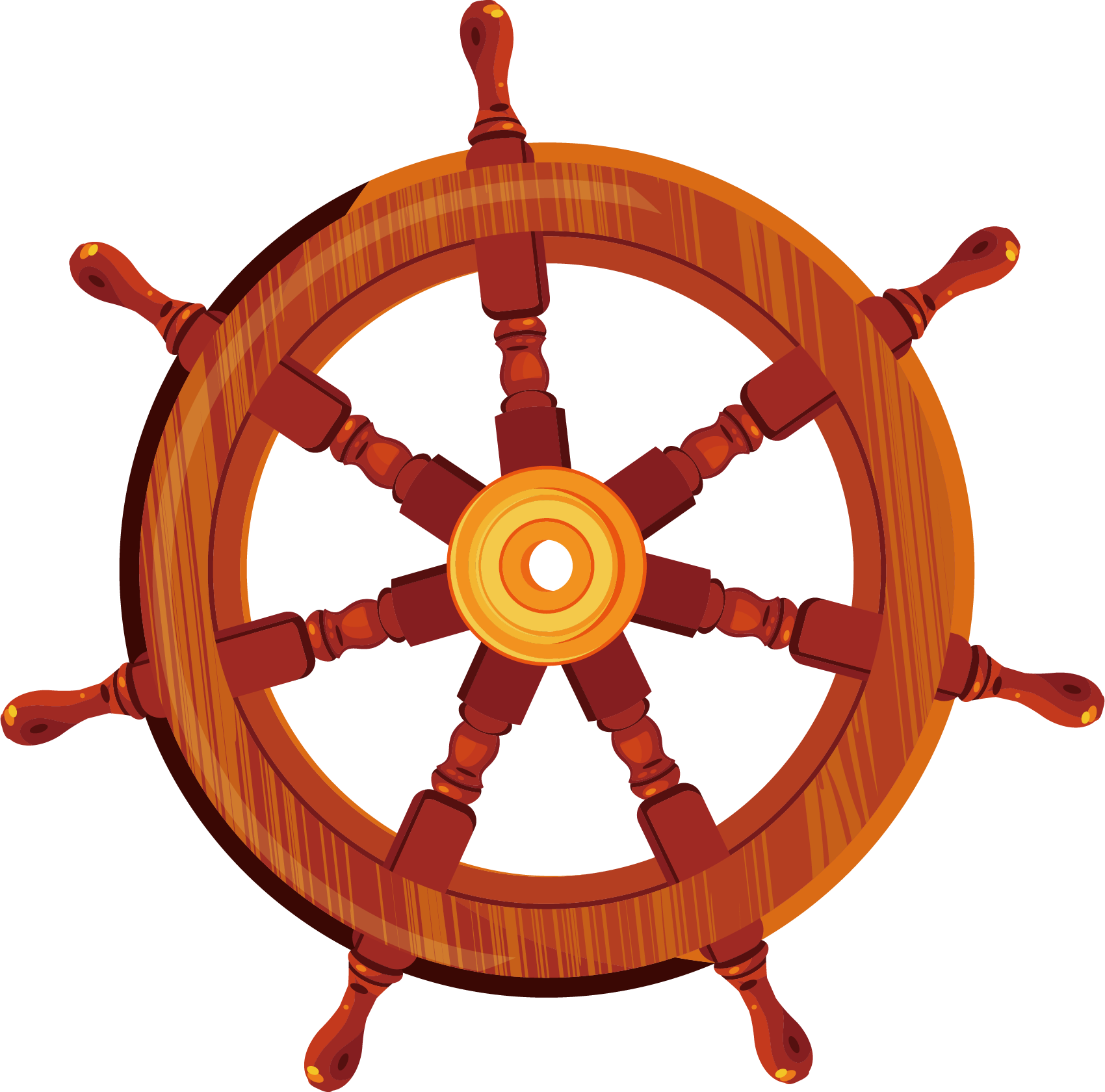 Ships Wheel Car Boat Anchor - Моряк Море Корабель Вектор (1700x1680)