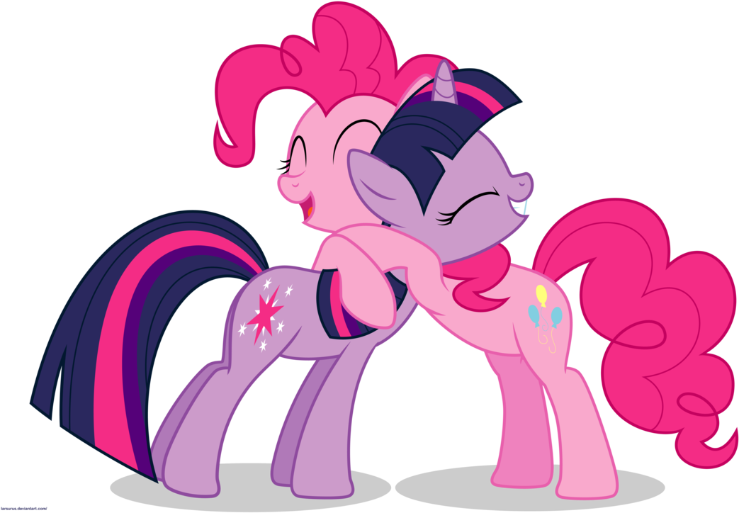 Pinkie Piehugsponiestwilight - Friendship Is Magic Twilight Sparkle (1095x730)
