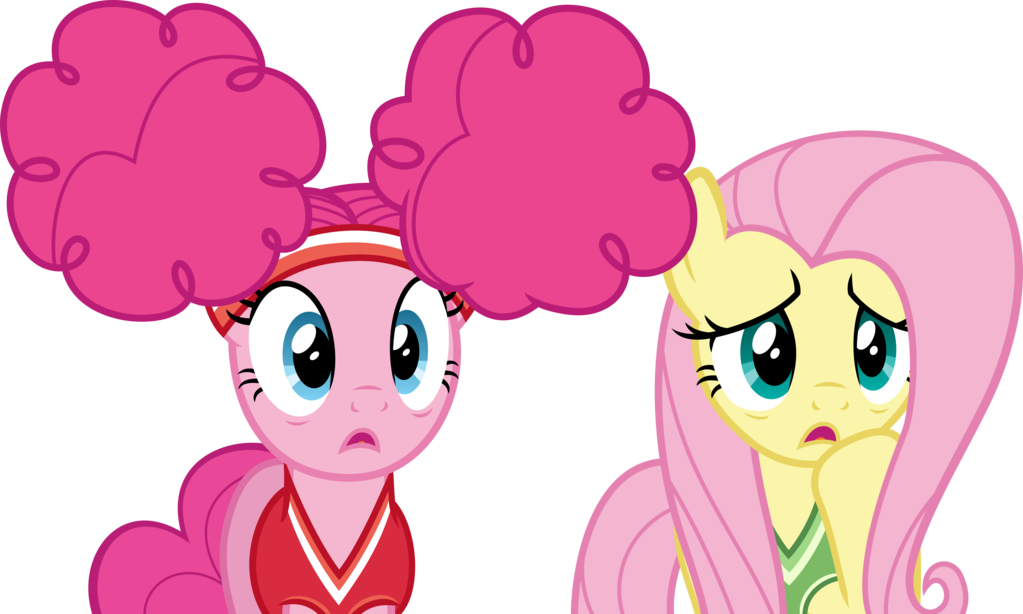 Fluttershy, Partial Nudity, Pinkie Pie, Pinktails Pie, - Cartoon (1023x614)
