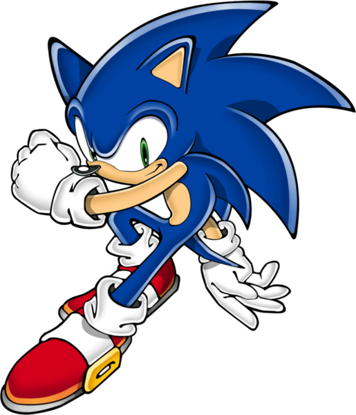 Share This Image - Sonic Art Assets Sonic (515x600)