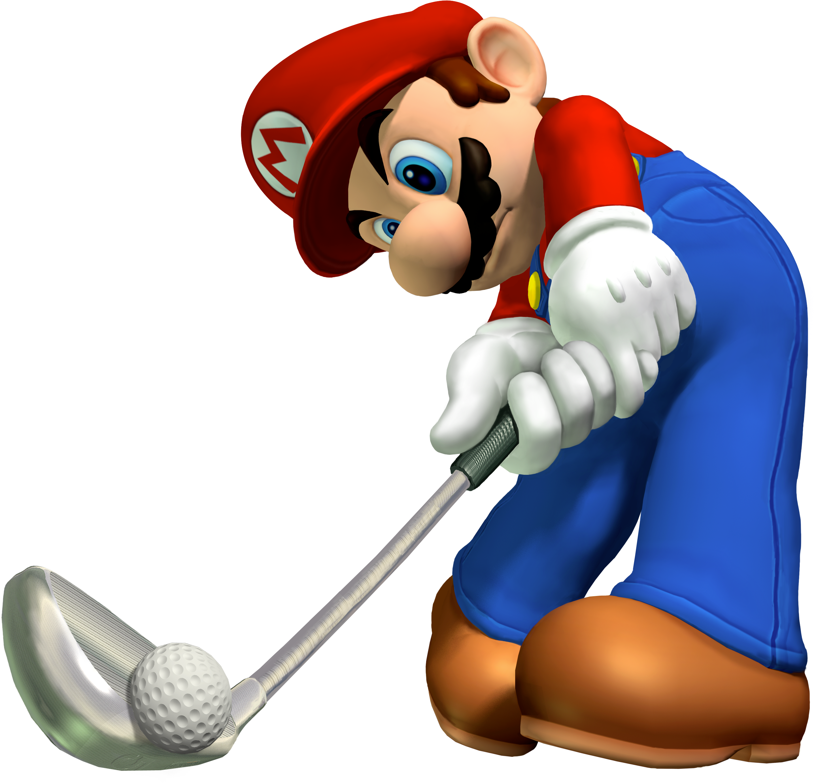 Advance Tour Render - Mario Golf Advance Tour Mario (3071x2976)