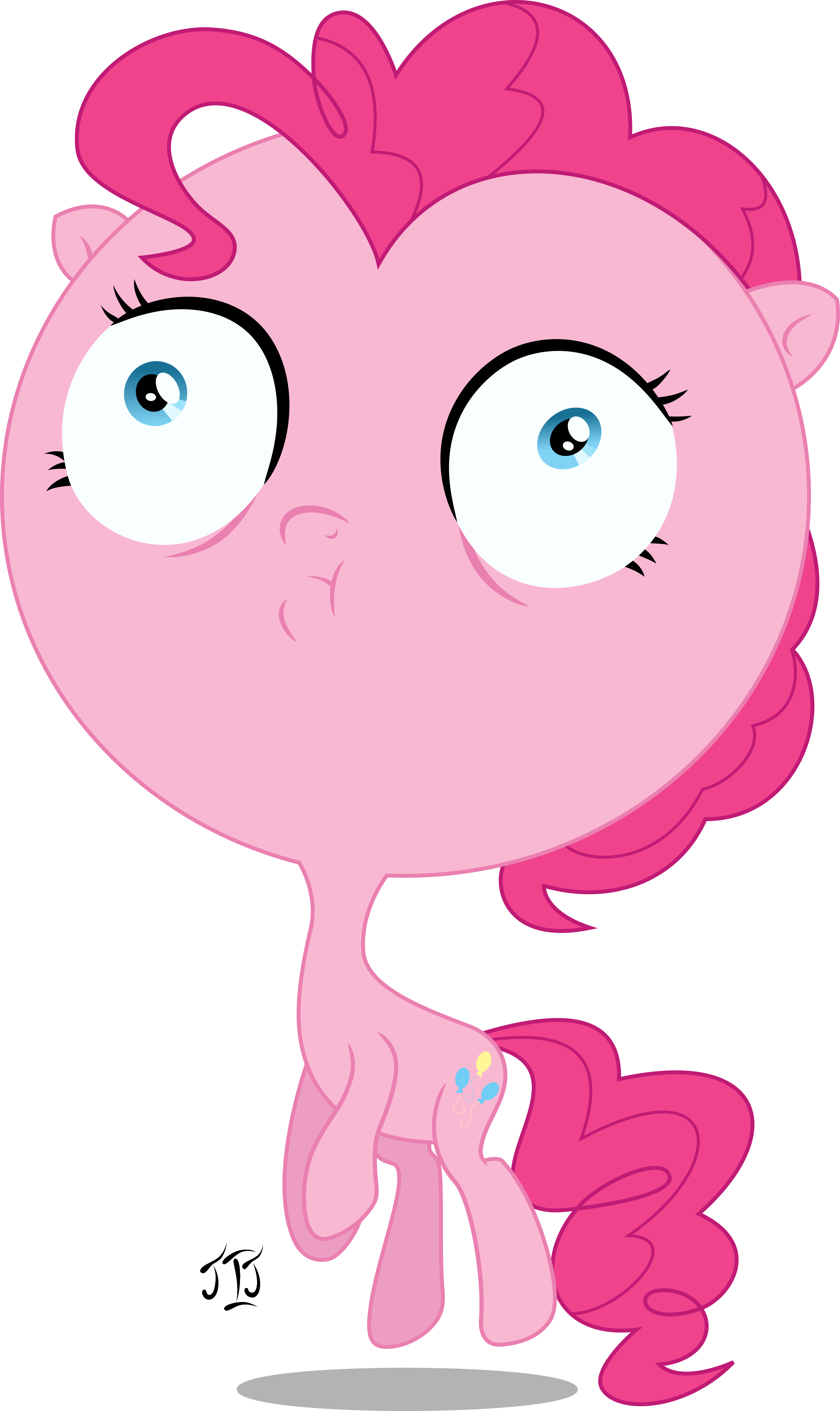 Image Gallery Mlp Balloon - Mlp Balloon Pinkie Pie (3000x5038)