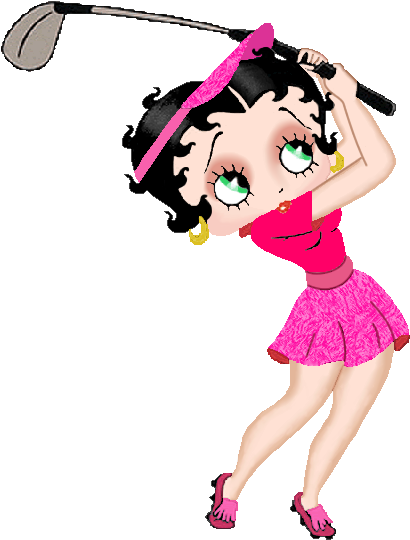 Golfer Photo Bettyboopgolfer - Betty Boop (476x610)