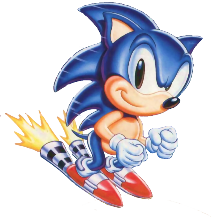 Sonic Is The Fastest Thing Alive In Death Battle By - Sonic The Hedgehog (682x714)