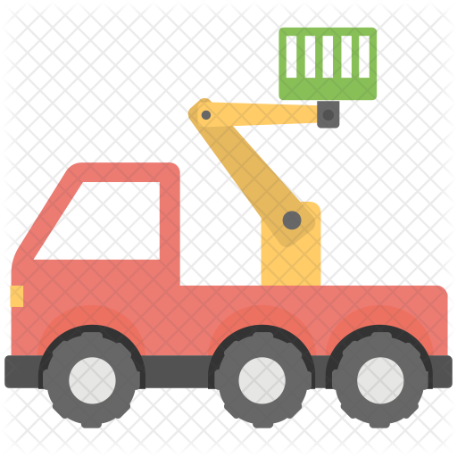 Mobile Crane Icon - Mobile Crane (512x512)