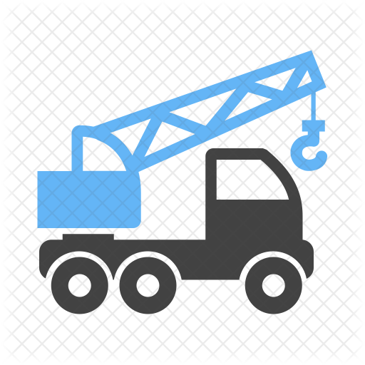 Crane Icon - Construction (512x512)