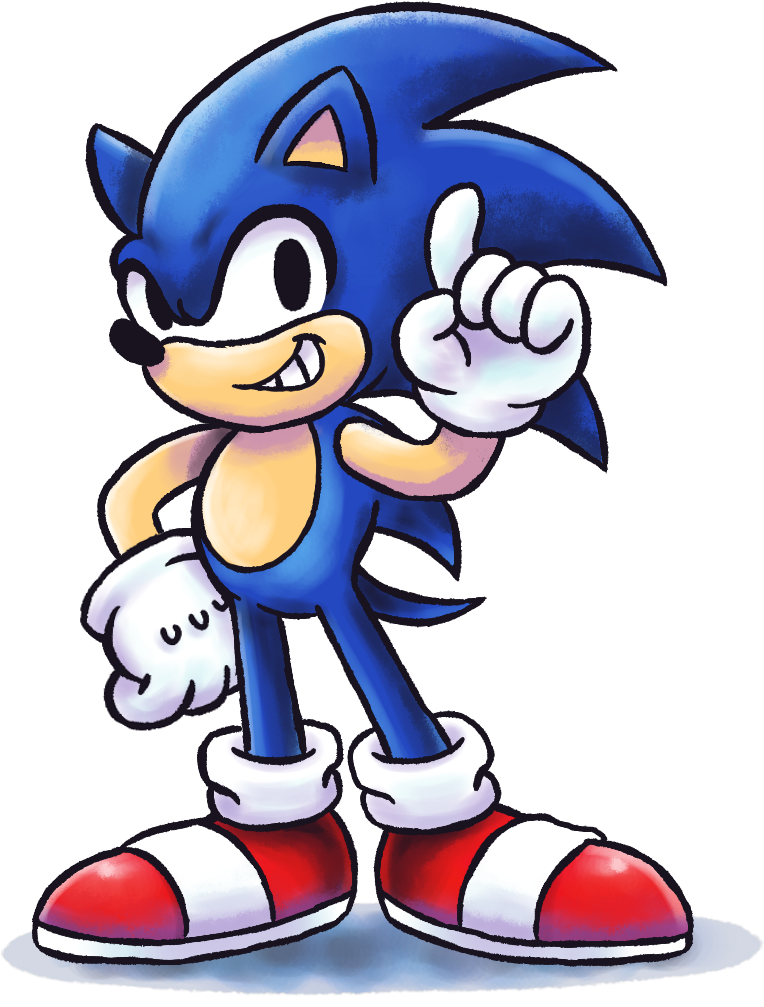 Rpg Style - Sonic Mario And Luigi (770x1050)