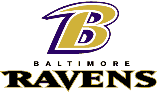 Baltimore Ravens - Baltimore Ravens B Logo (545x319)