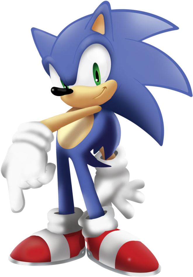 Sonic The Hedgehog By Waniramirez On Deviantart - Sonic The Hedgehog No Background (752x1062)