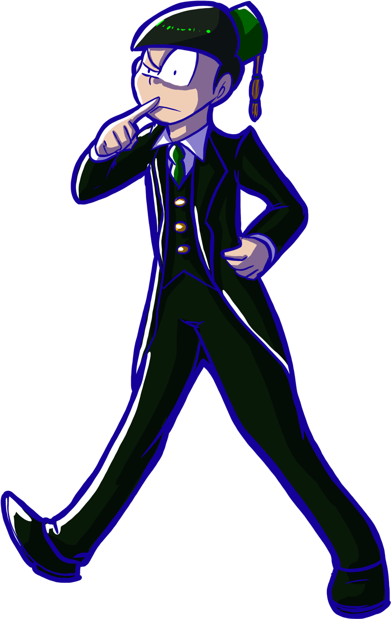 A Fan Au Of Osomatsu San X The Phantom Of The Opera - Cartoon (905x1280)