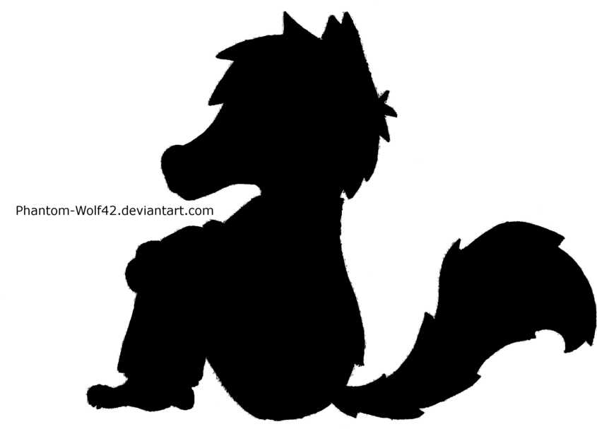 Marty Silhouette By Phantom Wolf42 On Deviantart - Openclipart (900x630)