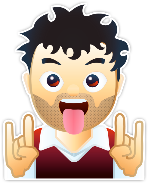 Andrew Lloyd Webber Musicals Keyboard Messages Sticker-8 - Cartoon (618x618)