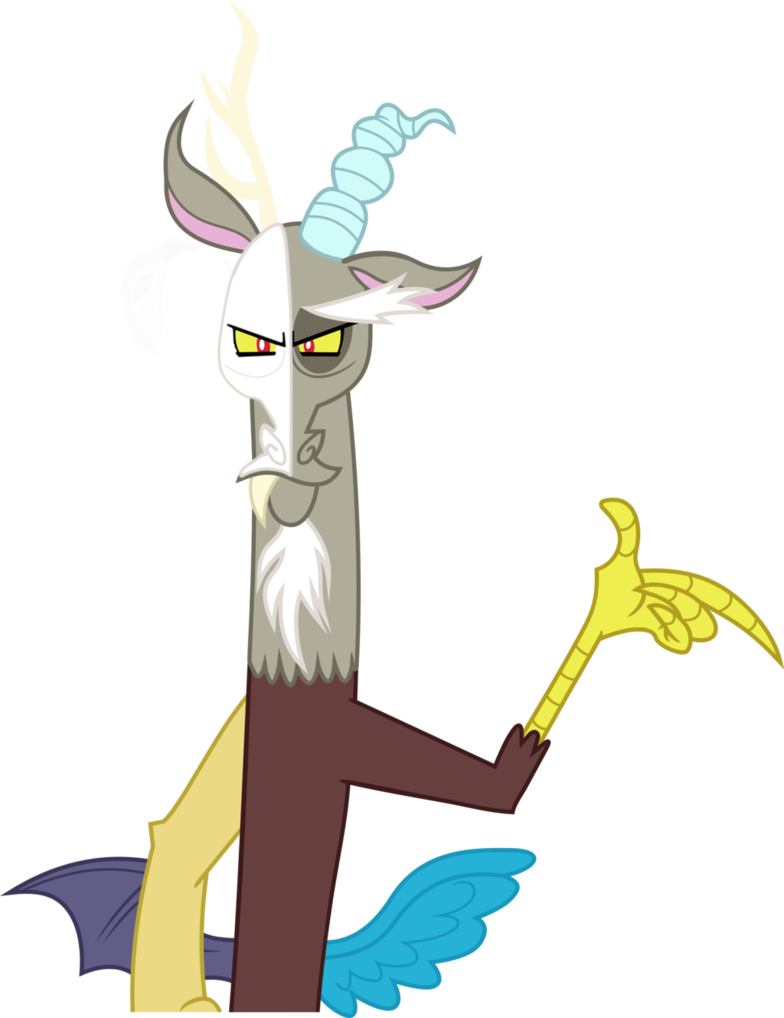 Discord The Phantom By Immortalnightstalker - Mlp Discord Snapping (784x1018)