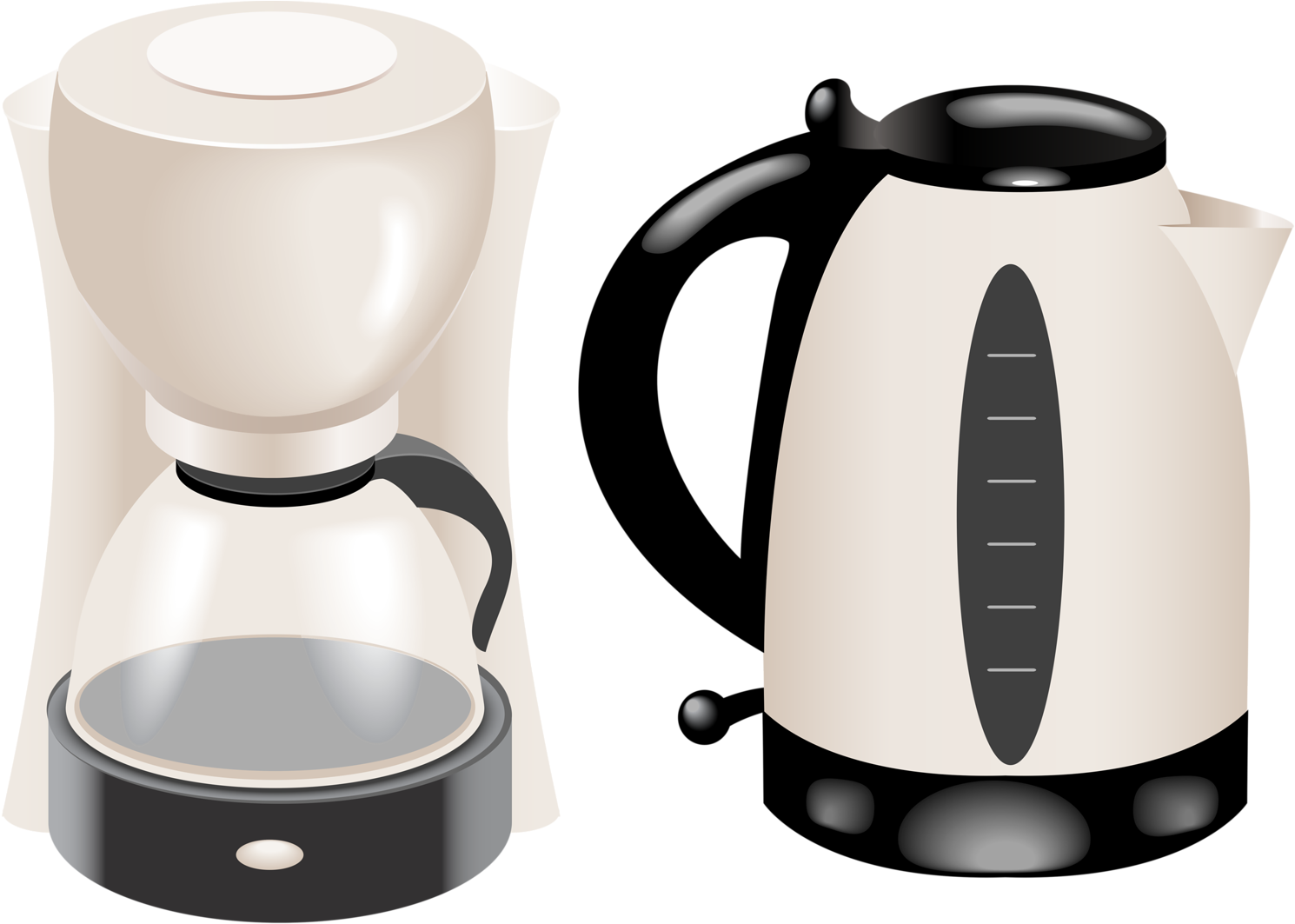 Kitchen Clipartdoll - Home Appliance (1600x1101)