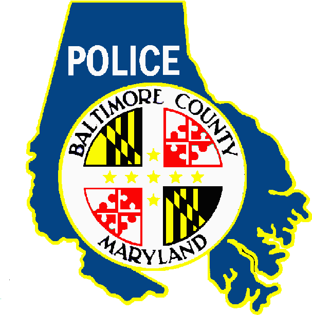 Maryland Criminal Defense Lawyer - Baltimore County Police Logo (718x805)