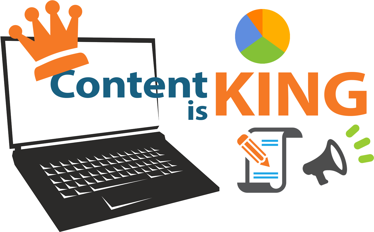 Affiliate Marketing Training In Chandigarh - Content Marketing Is King (1920x1080)