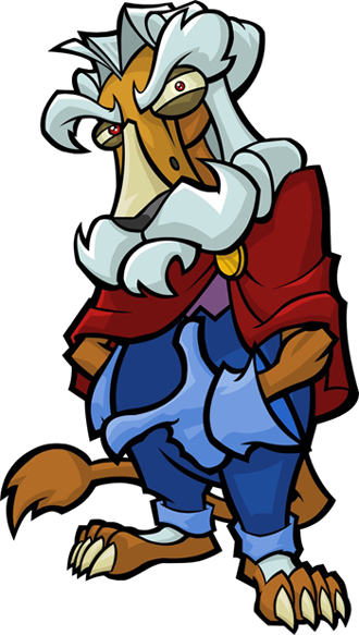 An Early Design Of Octavio - Sly Cooper 3 Villain (330x583)