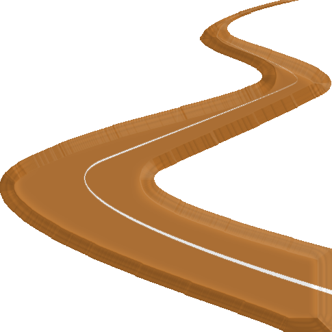 Pathway Clipart Mountain - Path Way Clipart (485x485)