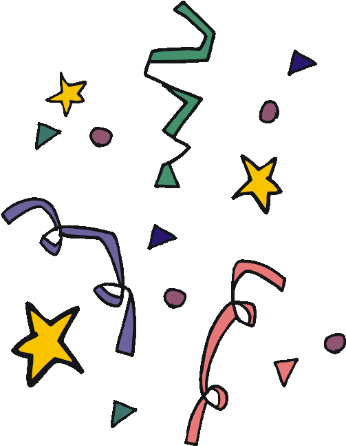 Confetti Clipart - Confetti Gif Clip Art (550x668)
