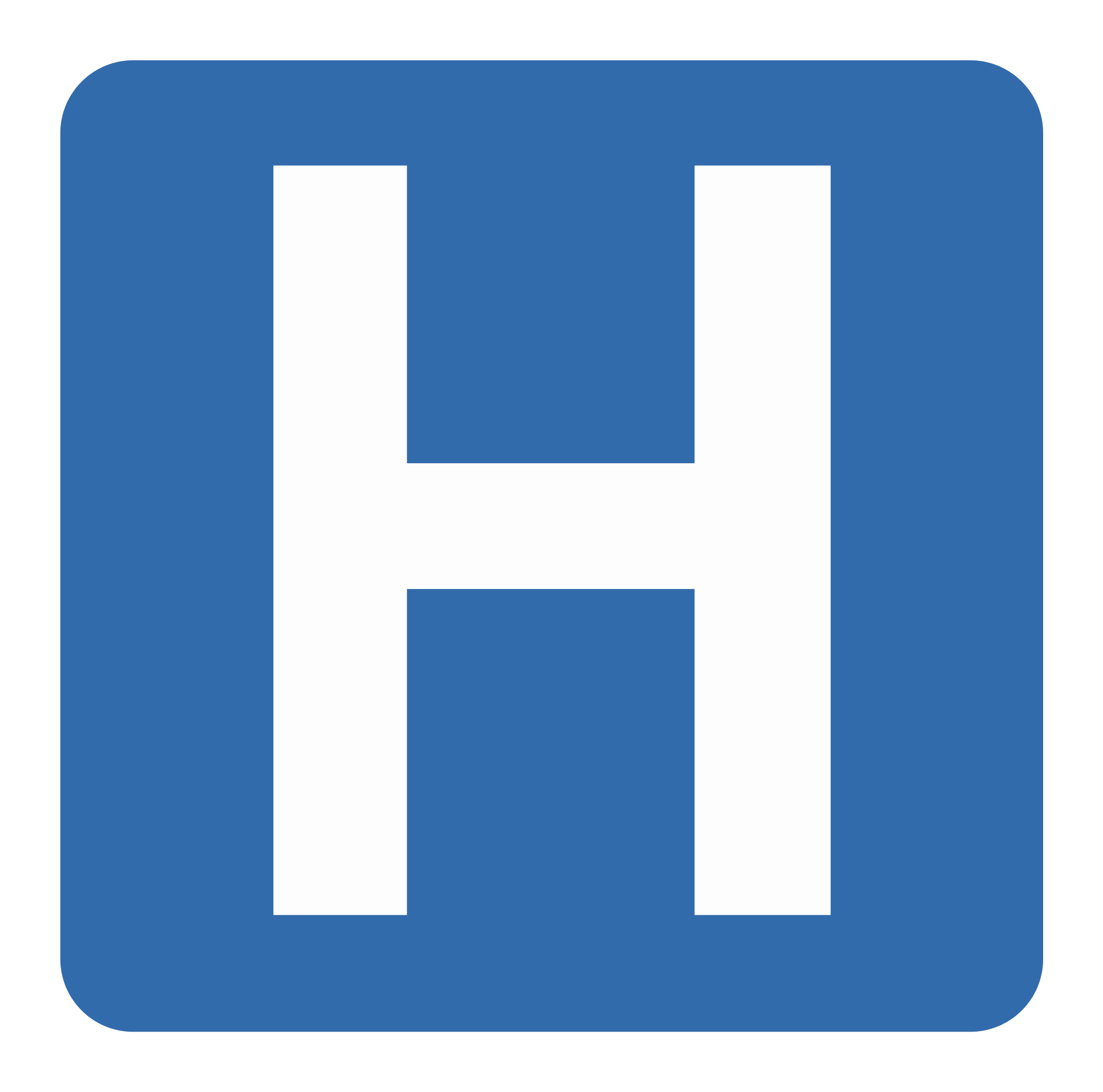 Open - Logo Hopital Png (2000x1977)
