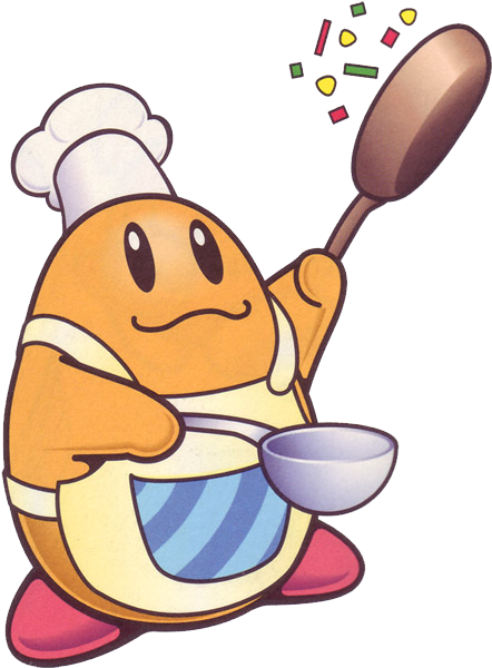 Kss Chef Kawasaki - Kirby Star Allies Chef Kawasaki (450x599)