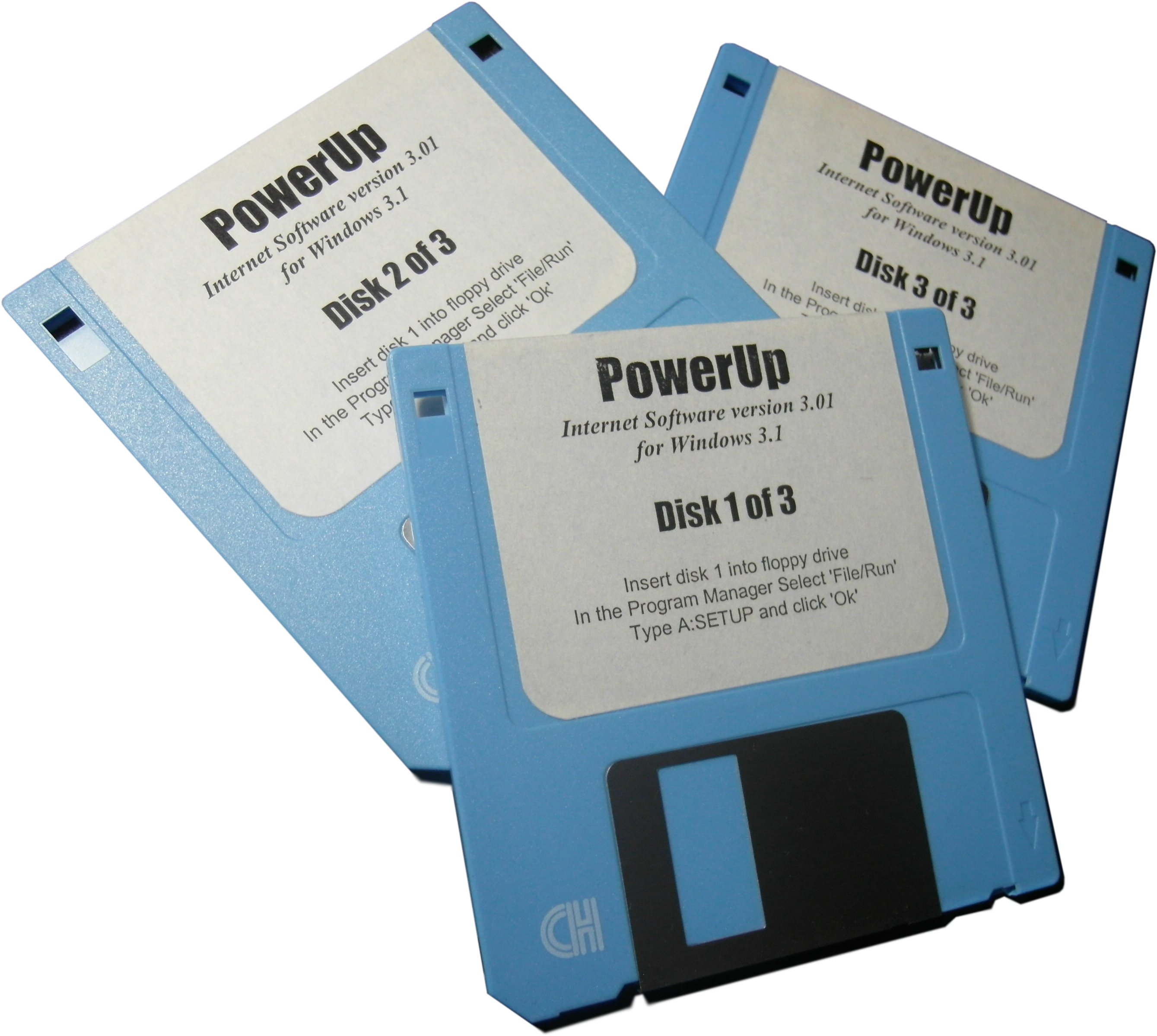 Powerup Internet Original Install Disks - Cpu (3648x2736)