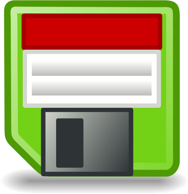 File - Green Floppy Disk (720x720)