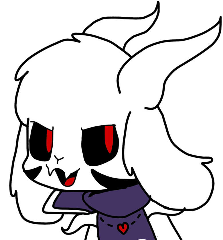 Asriel Halfbody By Creamy-pearl - Cartoon (918x871)