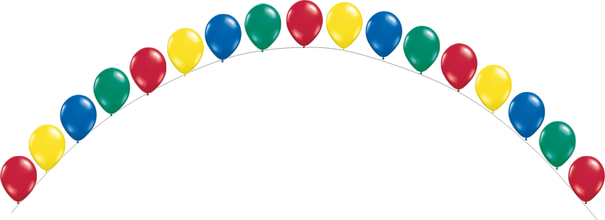 String Of Pearl Balloon Arch - Judas Iscariot Symbol (869x316)