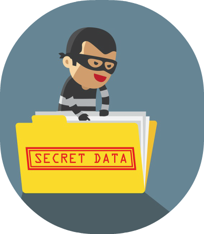 Biggest Cyber Security Breaches Of - Keep Security Cartoon Png (404x462)