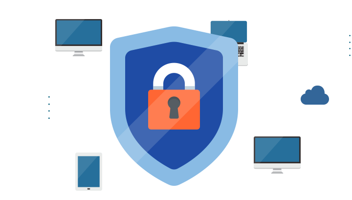 Iwebbs Network Security Illustration - Network Security (812x408)
