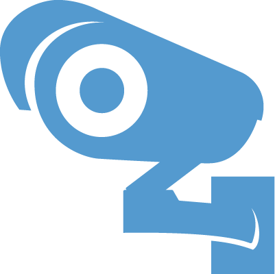 Cctv Clipart Security Service - Closed-circuit Television (401x400)