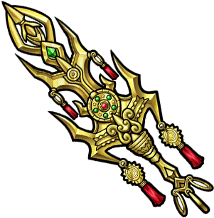 S Pagoda Blade Render - Cartoon (380x380)