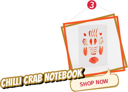 Chilli Crab Notebook - Chilli Crab (419x301)