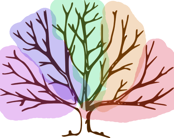 Bare Tree, Something Like This For Our "family Tree" - Tree Clipart With Branches (600x477)