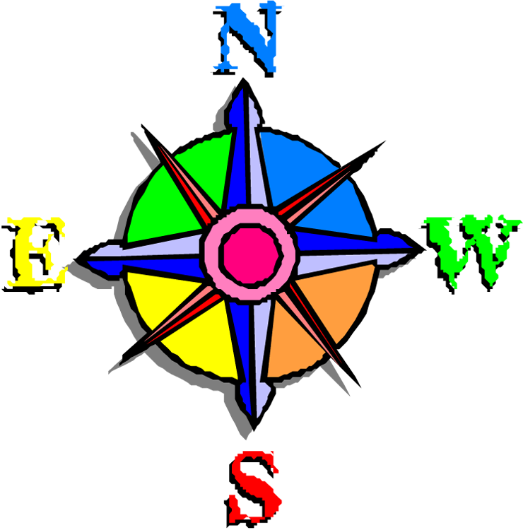 Which Way Do I Go - Gifs Animados De Brujulas (740x750)