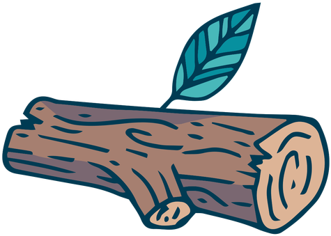 Forest Tree Log Cartoon Transparent Png - Log Png Cartoon (512x512)
