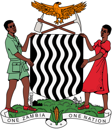 Coat Of Arms Of Zambia - Zambia Coat Of Arms Png (366x424)