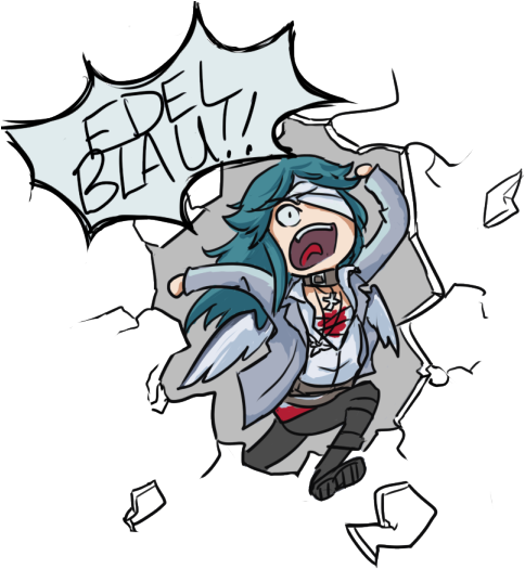 Shuu Iwamine By Ikakachan On Deviantart - Hatoful Boyfriend (500x529)