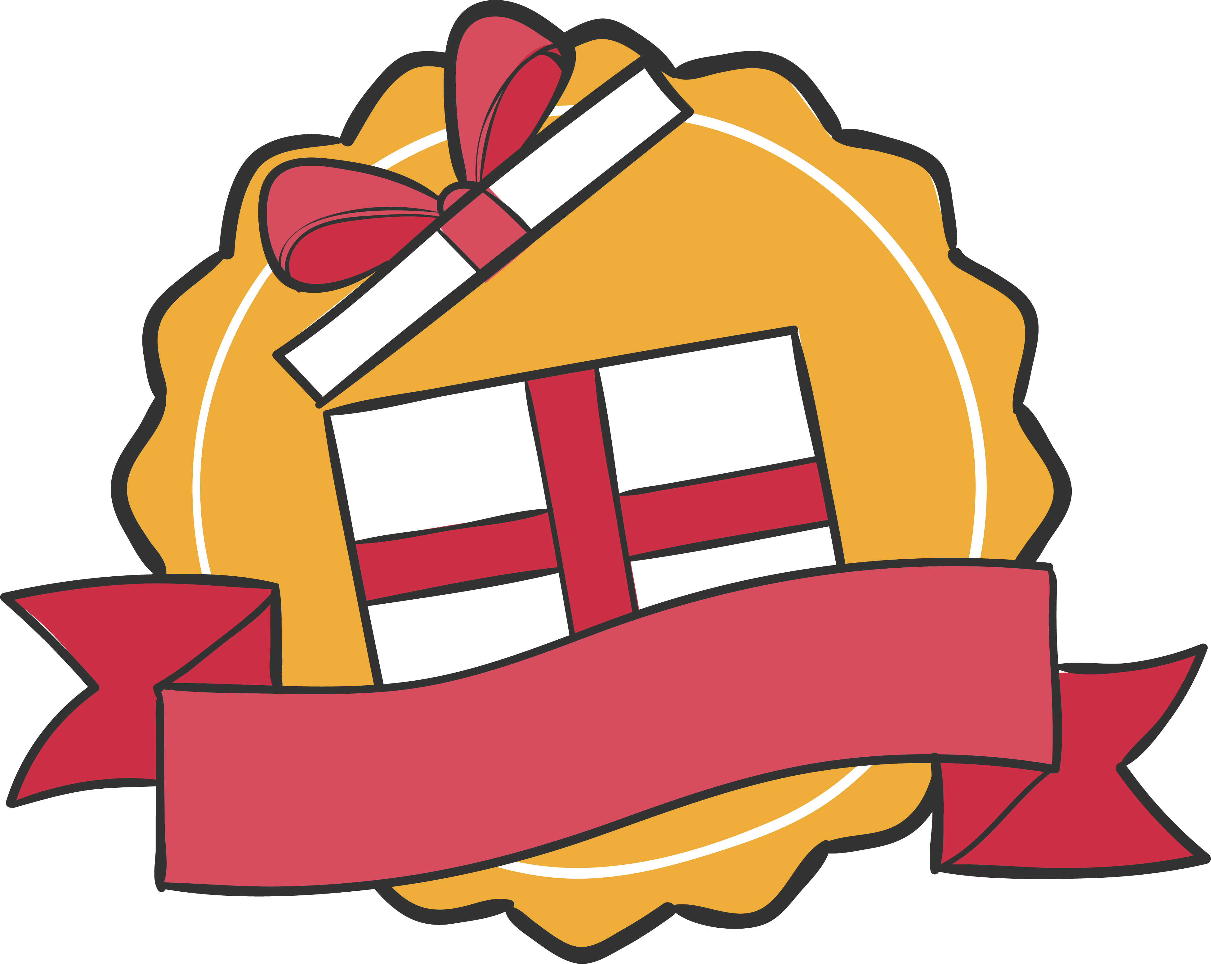 Gift Box Clip Art - Art (3904x3106)